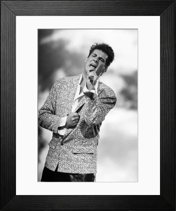Framed Print : Spandau Ballet perform at Rock Around The Dock, Liverpool, Merseyside Framed Print : Spandau Ballet perform at Rock Around The Dock, Liverpool, Merseyside