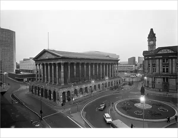 Town Hall, Victoria Square, Birmingham, West Midlands, 11th September 1973