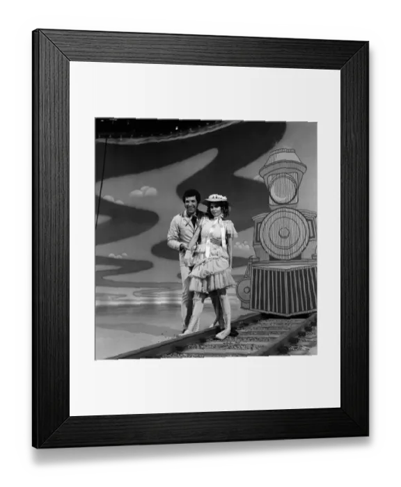 Framed Print : Tom Jones and Raquel Welch on the set of This is... Tom Jones Framed Print : Tom Jones and Raquel Welch on the set of This is... Tom Jones
