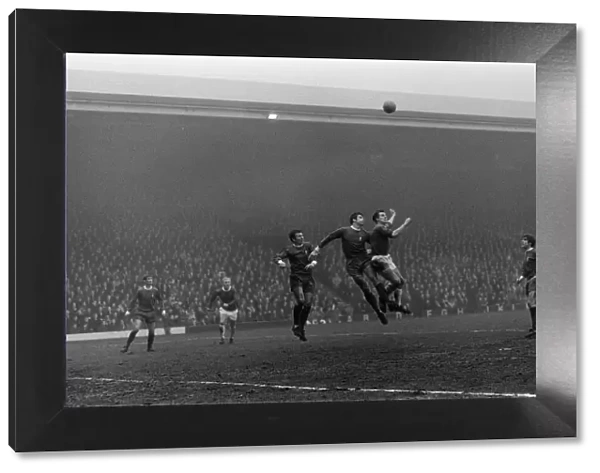 English League Division One match at Anfield. Liverpool 0-2 Everton. 21st March 1970