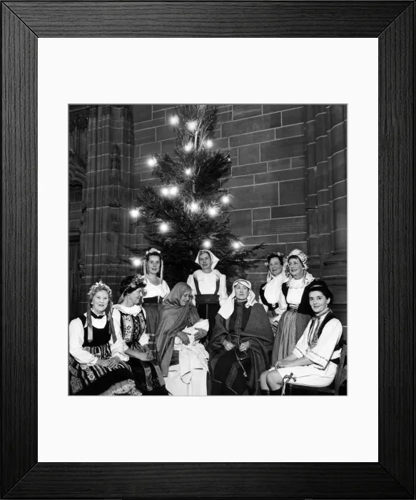 Framed Print : Christmas Carols, Czechoslovakia style, at Liverpool Cathedral Framed Print : Christmas Carols, Czechoslovakia style, at Liverpool Cathedral