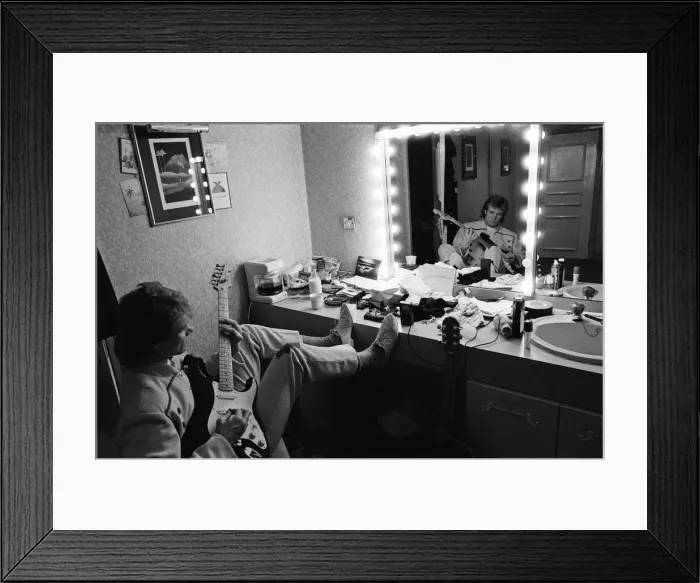 Framed Print : Backstage at the Empire Theatre, Liverpool, during the Cinderella pantomime Framed Print : Backstage at the Empire Theatre, Liverpool, during the Cinderella pantomime