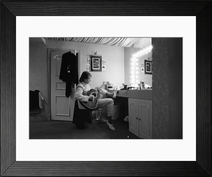 Framed Print : Backstage at the Empire Theatre, Liverpool, during the Cinderella pantomime Framed Print : Backstage at the Empire Theatre, Liverpool, during the Cinderella pantomime