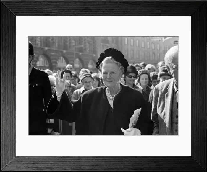 Framed Print : Lady Churchill on her 80th birthday. 1st April 1965 Framed Print : Lady Churchill on her 80th birthday. 1st April 1965