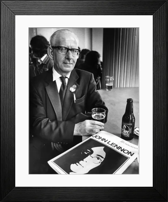 Framed Print : Charlie Lennon. Uncle Charlie Lennon, uncle to John Lennon Framed Print : Charlie Lennon. Uncle Charlie Lennon, uncle to John Lennon