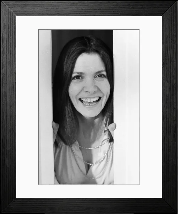 Framed Print : Joan Bakewell is turning comedienne for the firs time in the BBC Radio show Framed Print : Joan Bakewell is turning comedienne for the firs time in the BBC Radio show