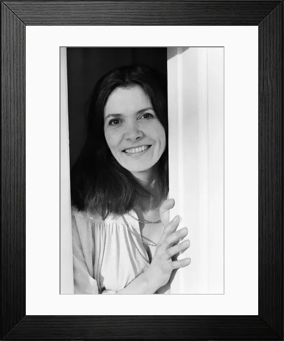 Framed Print : Joan Bakewell is turning comedienne for the firs time in the BBC Radio show Framed Print : Joan Bakewell is turning comedienne for the firs time in the BBC Radio show