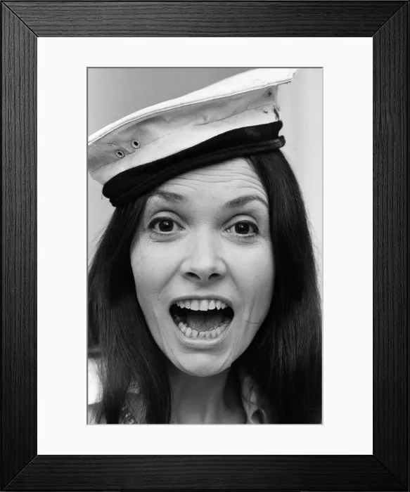 Framed Print : Joan Bakewell is turning comedienne for the firs time in the BBC Radio show Framed Print : Joan Bakewell is turning comedienne for the firs time in the BBC Radio show