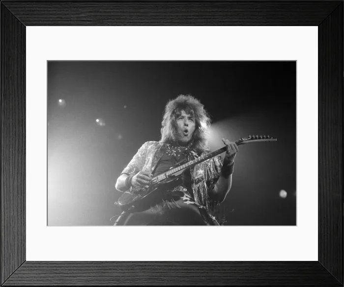 Framed Print : Bon Jovi performing at Monsters of Rock, Castle Donington. Pictured, Richie Sambora Framed Print : Bon Jovi performing at Monsters of Rock, Castle Donington. Pictured, Richie Sambora
