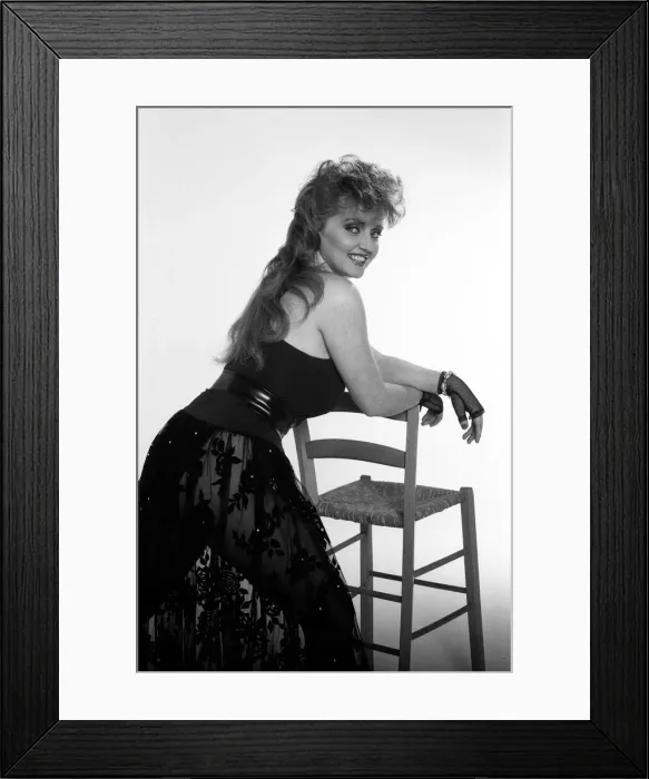 Framed Print : Singer and actress Linda Nolan. 5th March 1985