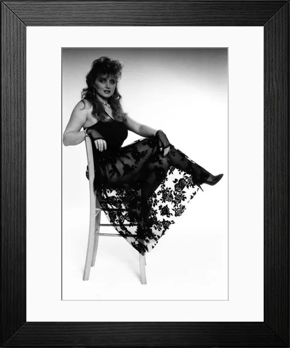 Framed Print : Singer and actress Linda Nolan. 5th March 1985