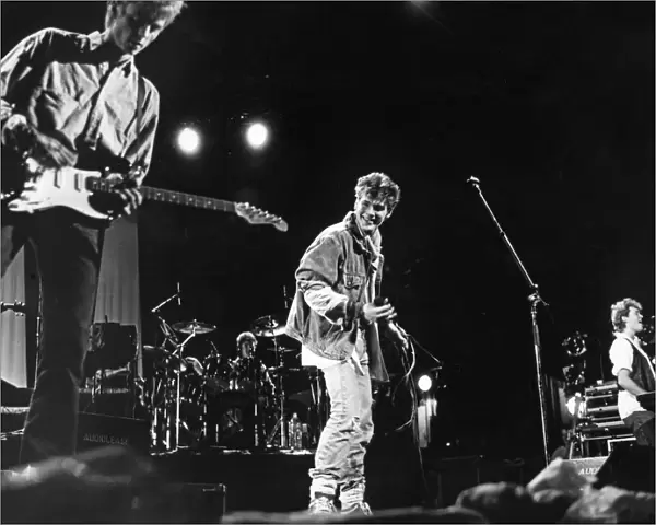 A-Ha perform at The Empire Theatre, Liverpool, Merseyside
