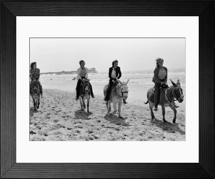 Framed Print : The Nolan sisters, who are appearing at the Winter Gardens Framed Print : The Nolan sisters, who are appearing at the Winter Gardens
