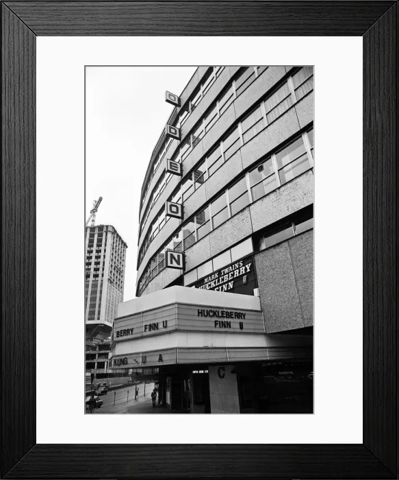 Framed Print : Cinemas in Birmingham. 31st July 1974 Framed Print : Cinemas in Birmingham. 31st July 1974