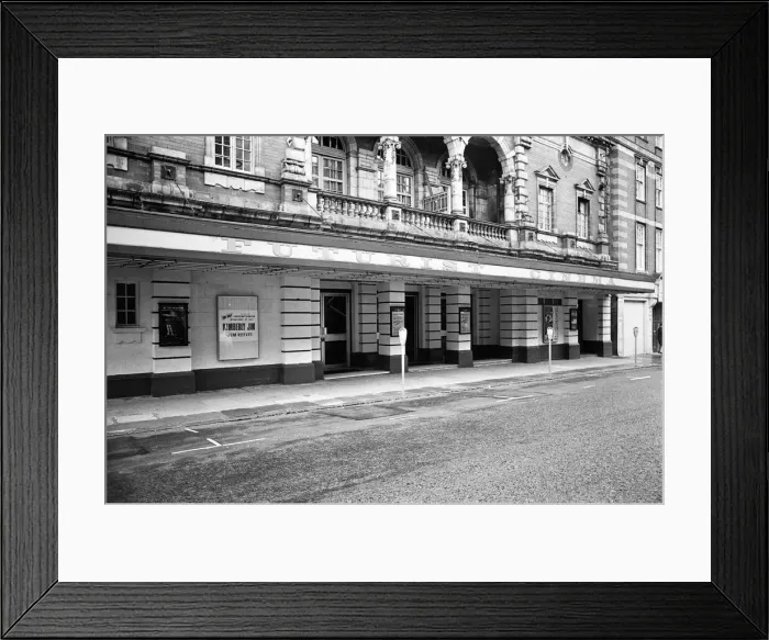 Framed Print : Cinemas in Birmingham. The Futurist cinema, John Bright Street. 31st July 1974