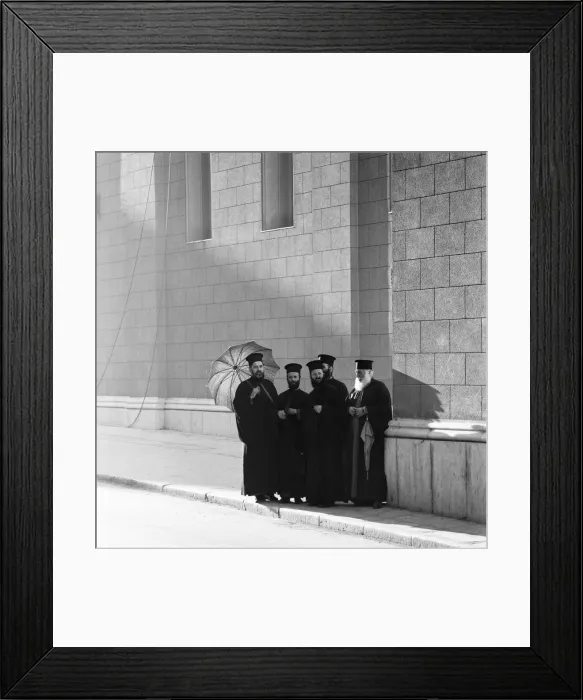 Framed Print : Scene in Athens on the day of the wedding of King Constantine II of Greece to Princess Framed Print : Scene in Athens on the day of the wedding of King Constantine II of Greece to Princess