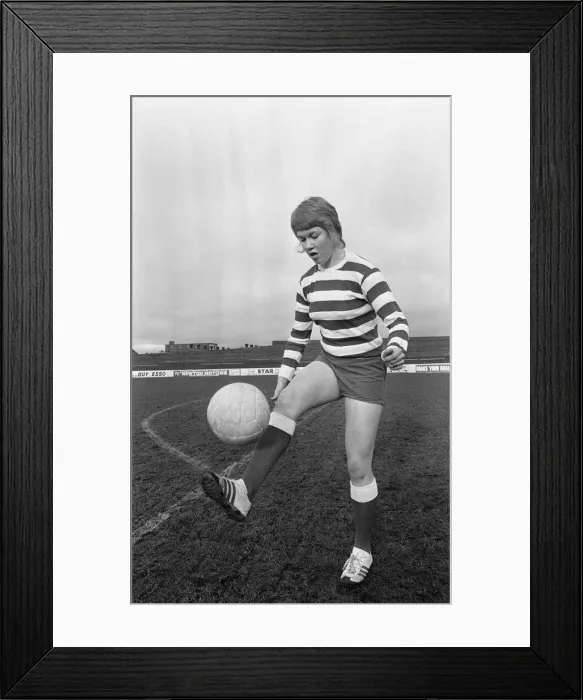 Framed Print : Rose Reilly, 16 from East Ayrshire Scotland, talented football player for Stewarton Framed Print : Rose Reilly, 16 from East Ayrshire Scotland, talented football player for Stewarton