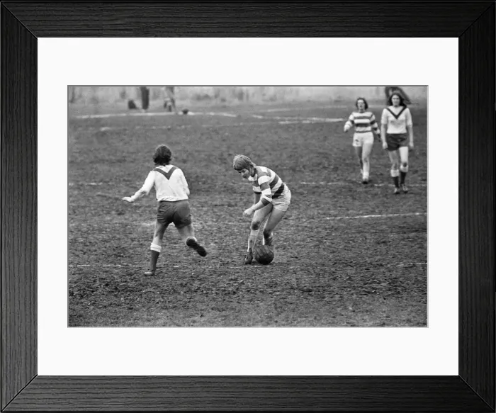 Framed Print : Rose Reilly, 16 from East Ayrshire Scotland, talented football player for Stewarton Framed Print : Rose Reilly, 16 from East Ayrshire Scotland, talented football player for Stewarton