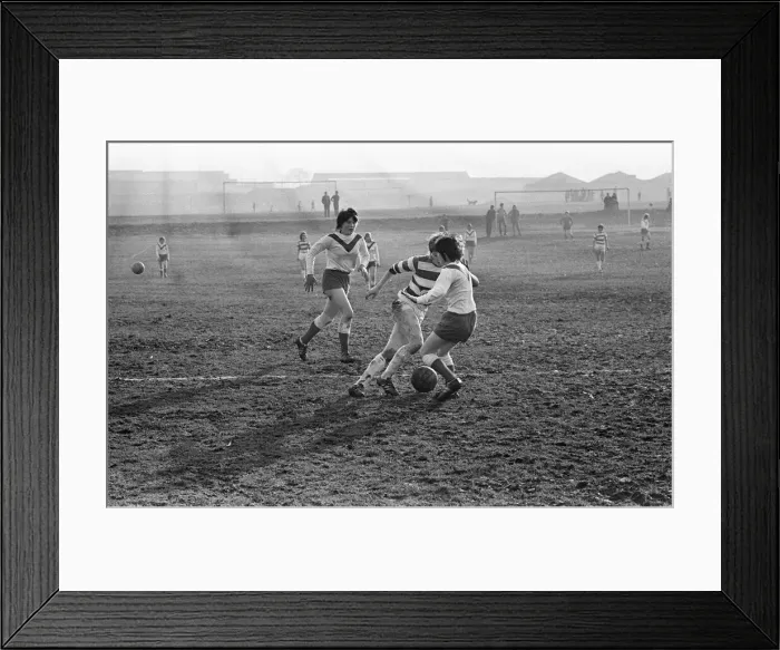Framed Print : Rose Reilly, 16 from East Ayrshire Scotland, talented football player for Stewarton