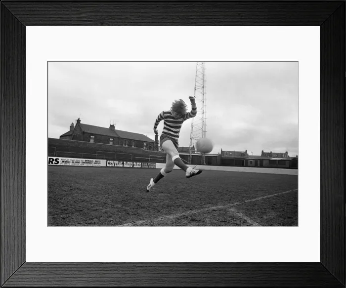 Framed Print : Rose Reilly, 16 from East Ayrshire Scotland, talented football player for Stewarton