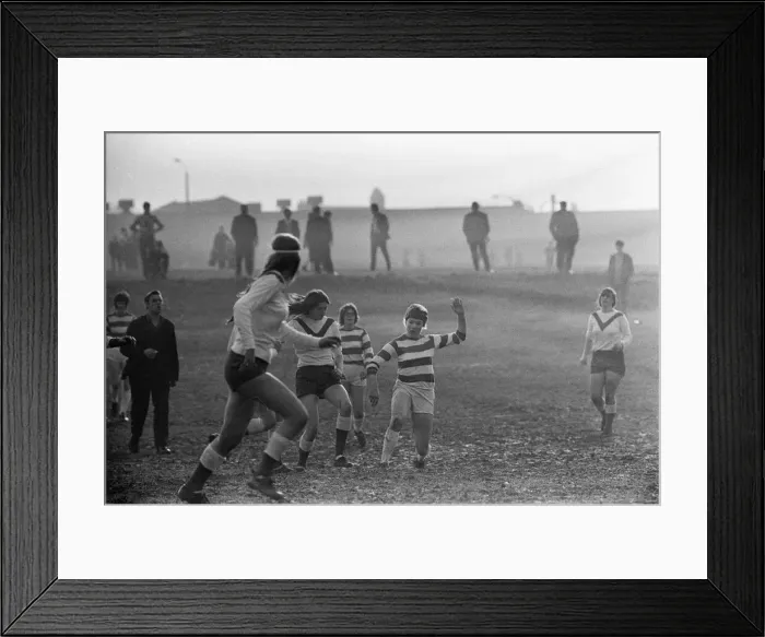 Framed Print : Rose Reilly, 16 from East Ayrshire Scotland, talented football player for Stewarton Framed Print : Rose Reilly, 16 from East Ayrshire Scotland, talented football player for Stewarton