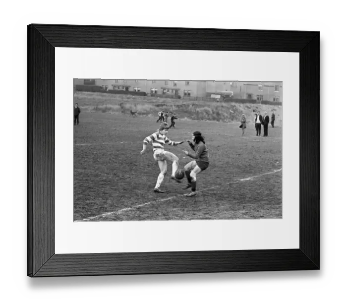 Framed Print : Rose Reilly, 16 from East Ayrshire Scotland, talented football player for Stewarton Framed Print : Rose Reilly, 16 from East Ayrshire Scotland, talented football player for Stewarton