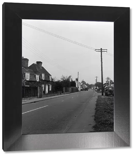 Views in the Essex village of Latchingdon. 4th September 1958