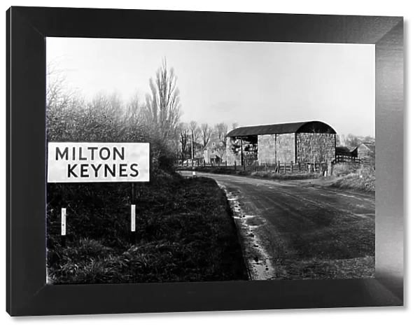 Milton Keynes, January 1967. Milton Keynes, locally abbreviated to MK