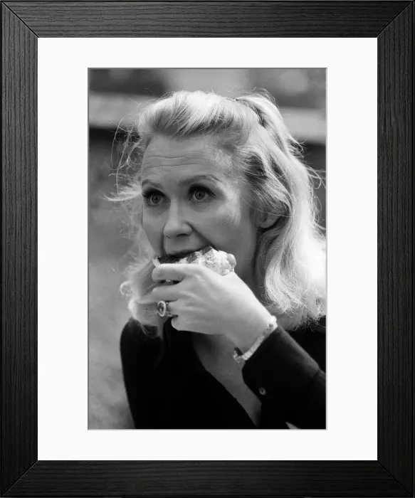 Framed Print : Actress Juliet Mills at the Inn on the Park to promote her new film Avanti! Framed Print : Actress Juliet Mills at the Inn on the Park to promote her new film Avanti!