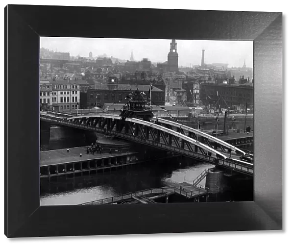 In celebration of the jubilee of the Newcastle Swing Bridge