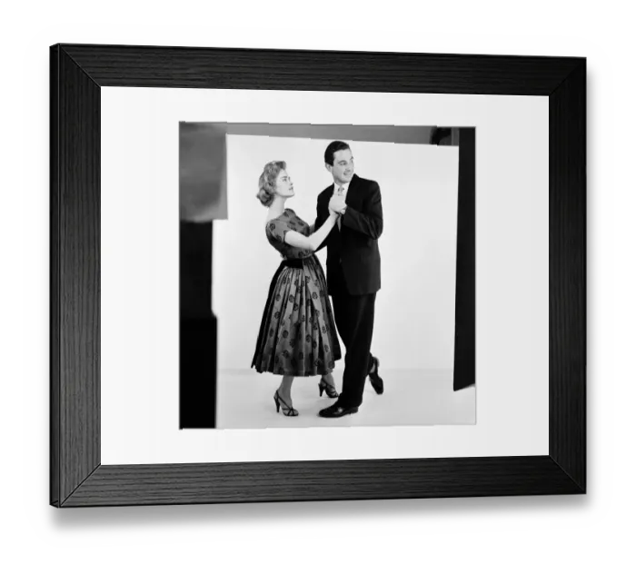 Framed Print : Dancers (models) Jane Dore and Michael Ferris photographed for a Framed Print : Dancers (models) Jane Dore and Michael Ferris photographed for a