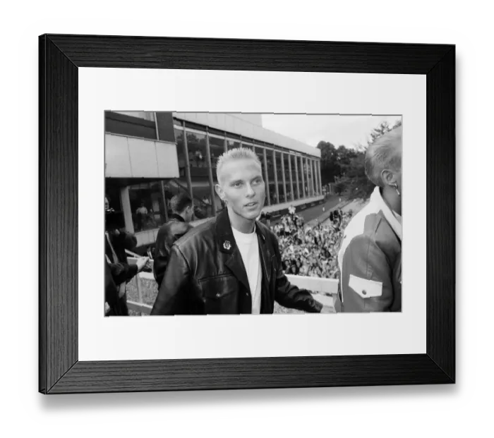 Framed Print : Bros at BBCs Pebble Mill Studios, Edgbaston, to launch Radio Ones new frequency Framed Print : Bros at BBCs Pebble Mill Studios, Edgbaston, to launch Radio Ones new frequency