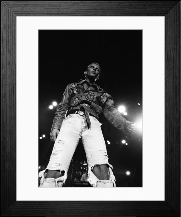 Framed Print : Bros concert at the NEC, Birmingham. 19th December 1988 Framed Print : Bros concert at the NEC, Birmingham. 19th December 1988