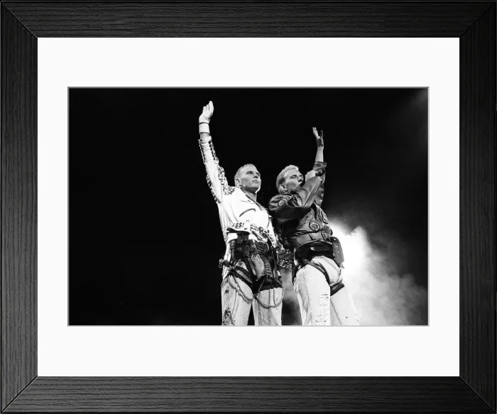 Framed Print : Bros concert at the NEC, Birmingham. 19th December 1988 Framed Print : Bros concert at the NEC, Birmingham. 19th December 1988