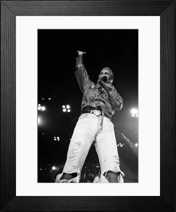 Framed Print : Bros concert at the NEC, Birmingham. 19th December 1988 Framed Print : Bros concert at the NEC, Birmingham. 19th December 1988