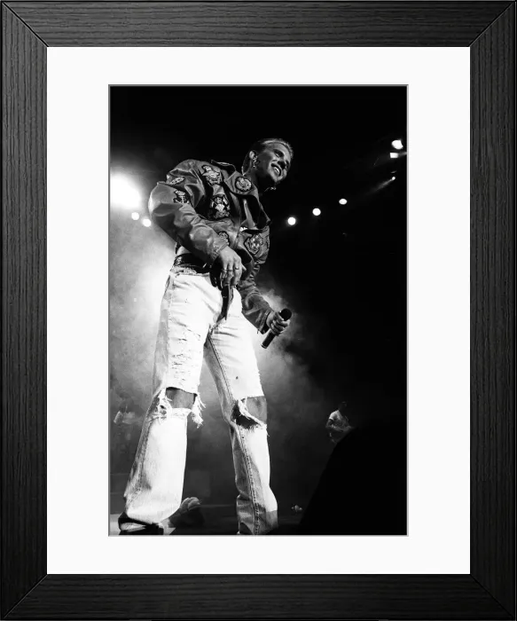 Framed Print : Bros concert at the NEC, Birmingham. 19th December 1988 Framed Print : Bros concert at the NEC, Birmingham. 19th December 1988