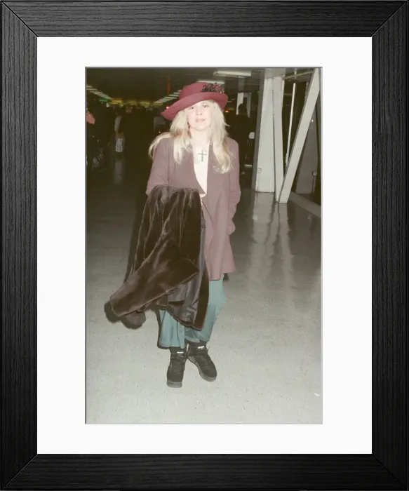 Framed Print : Stevie Nicks, singer, songwriter, solo artist and member of Fleetwood Mac Framed Print : Stevie Nicks, singer, songwriter, solo artist and member of Fleetwood Mac