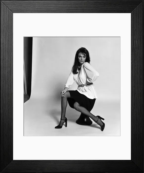 Framed Print : Jacqueline Bisset in Paris. 22nd March 1974 Framed Print : Jacqueline Bisset in Paris. 22nd March 1974