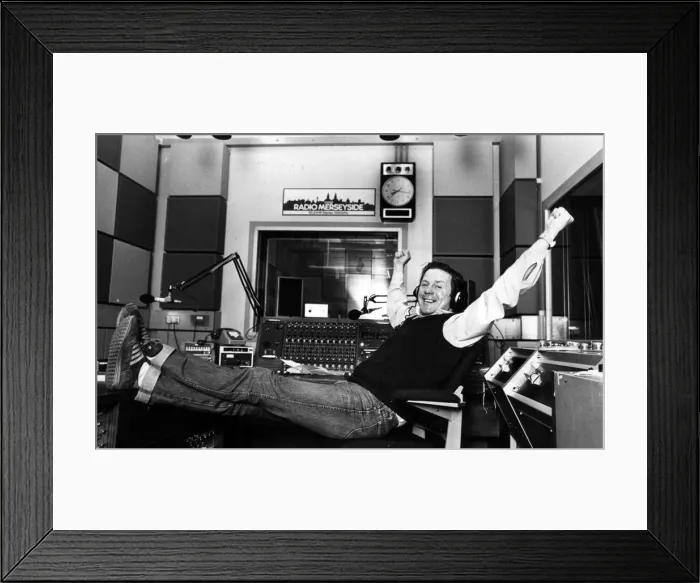 Framed Print : DJ Billy Butler. 20th October 1988 Framed Print : DJ Billy Butler. 20th October 1988