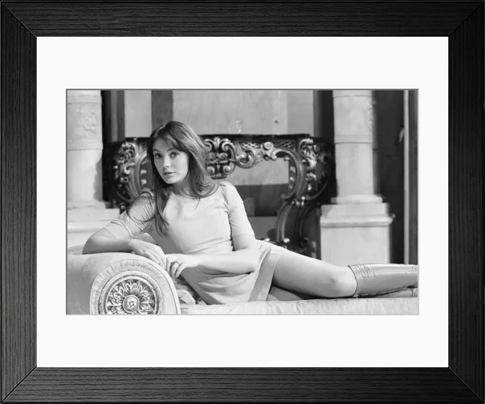 Framed Print : Lesley Anne Down, British actress aged 17 years old, pictured Wednesday 20th October 1971 Framed Print : Lesley Anne Down, British actress aged 17 years old, pictured Wednesday 20th October 1971