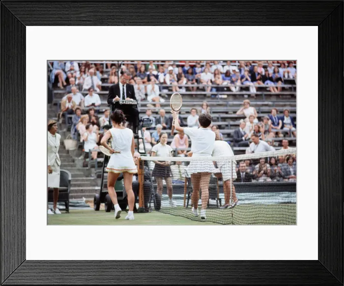 Framed Print : The 1970 Wightman Cup was the 42nd edition of the annual women Framed Print : The 1970 Wightman Cup was the 42nd edition of the annual women