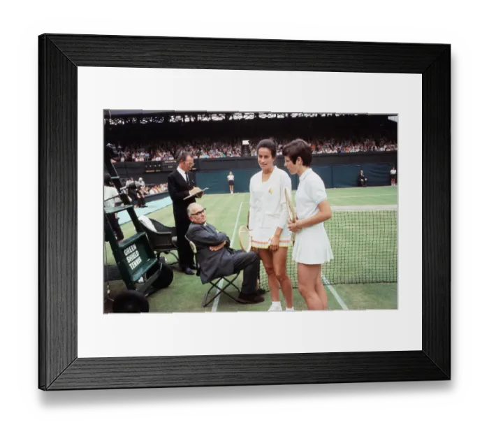 Framed Print : The 1970 Wightman Cup was the 42nd edition of the annual women Framed Print : The 1970 Wightman Cup was the 42nd edition of the annual women