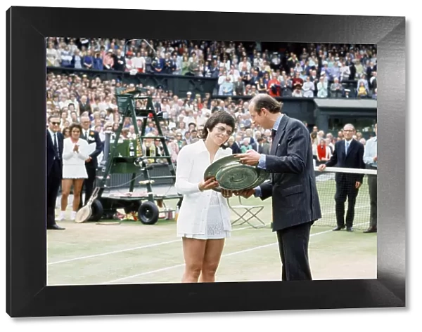1972 Wimbledon Championships - Womens Singles. Billie Jean King defeated