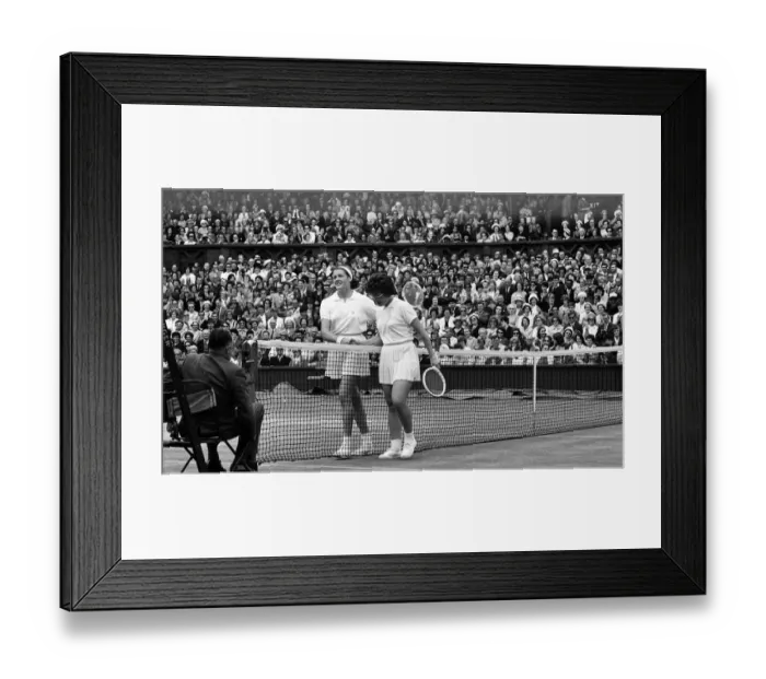 Framed Print : 1963 Wimbledon Championships - Womens Singles final