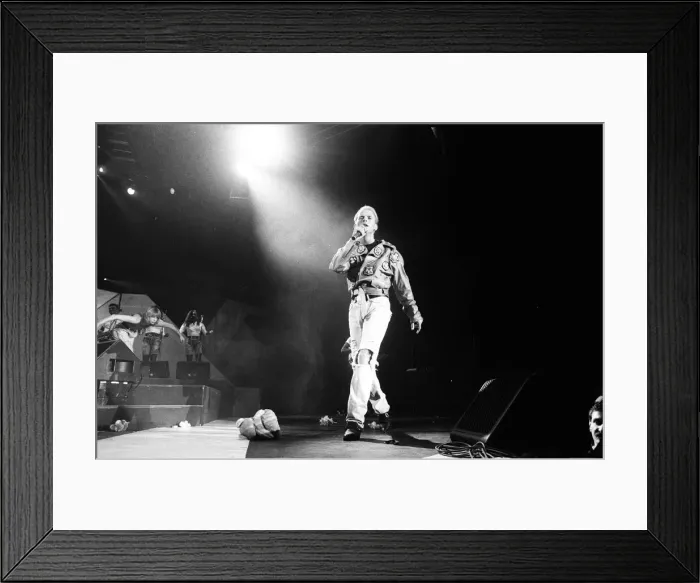 Framed Print : Bros concert at the NEC, Birmingham. 19th December 1988 Framed Print : Bros concert at the NEC, Birmingham. 19th December 1988