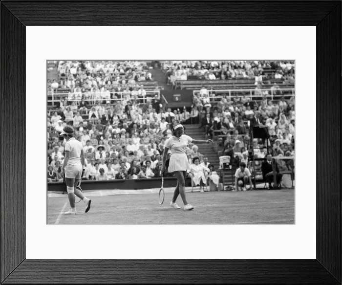 Framed Print : The Wightman Cup held at All England Lawn Tennis and Croquet Club, Wimbledon Framed Print : The Wightman Cup held at All England Lawn Tennis and Croquet Club, Wimbledon