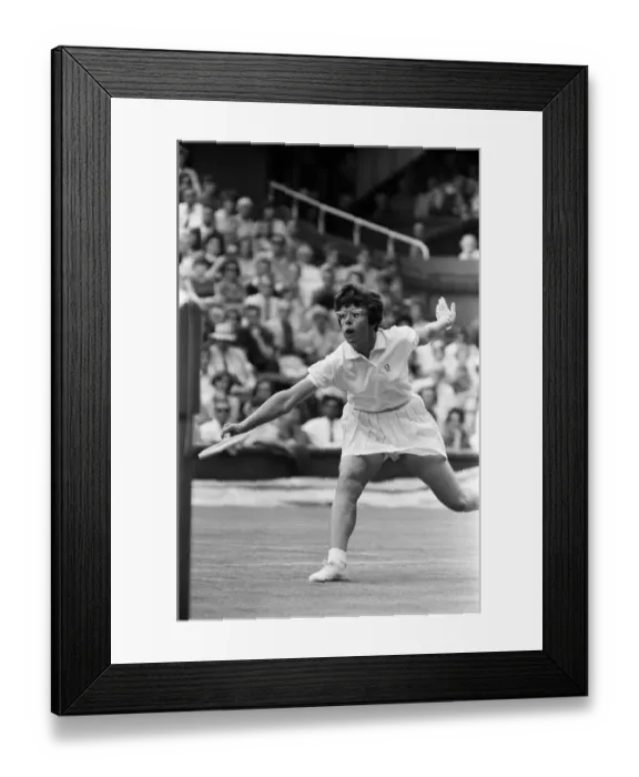 Framed Print : The Wightman Cup held at All England Lawn Tennis and Croquet Club, Wimbledon