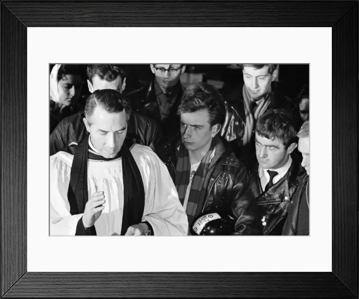 Framed Print : Service of Thanksgiving and Dedication for Motor Cyclists and Scooterists Framed Print : Service of Thanksgiving and Dedication for Motor Cyclists and Scooterists