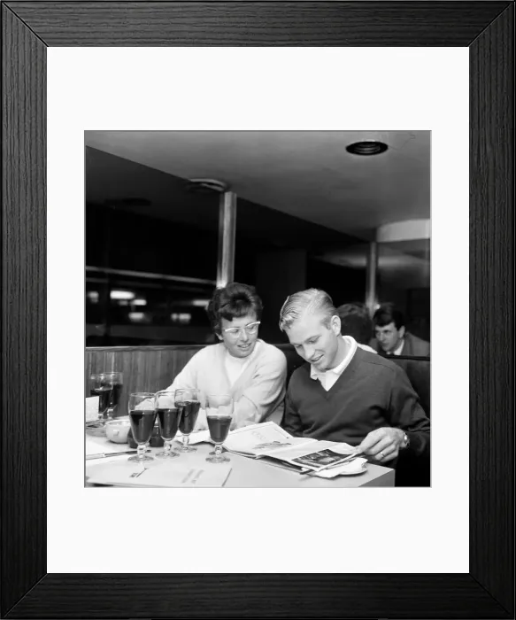 Framed Print : Billie Jean King, triple champion of Wimbledon, slept until 11am this morning Framed Print : Billie Jean King, triple champion of Wimbledon, slept until 11am this morning