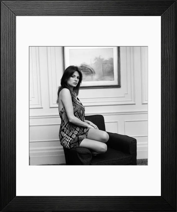 Framed Print : Jacqueline Bisset in her suite at The Connaught Hotel. 17th April 1970 Framed Print : Jacqueline Bisset in her suite at The Connaught Hotel. 17th April 1970